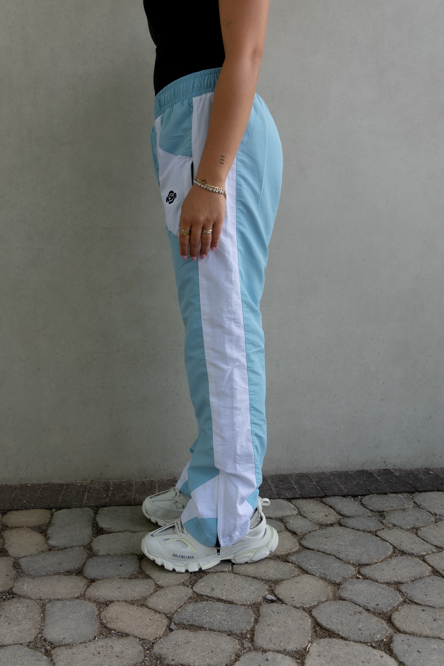 • NSA TRACKSUIT PANTS BABYBLUE