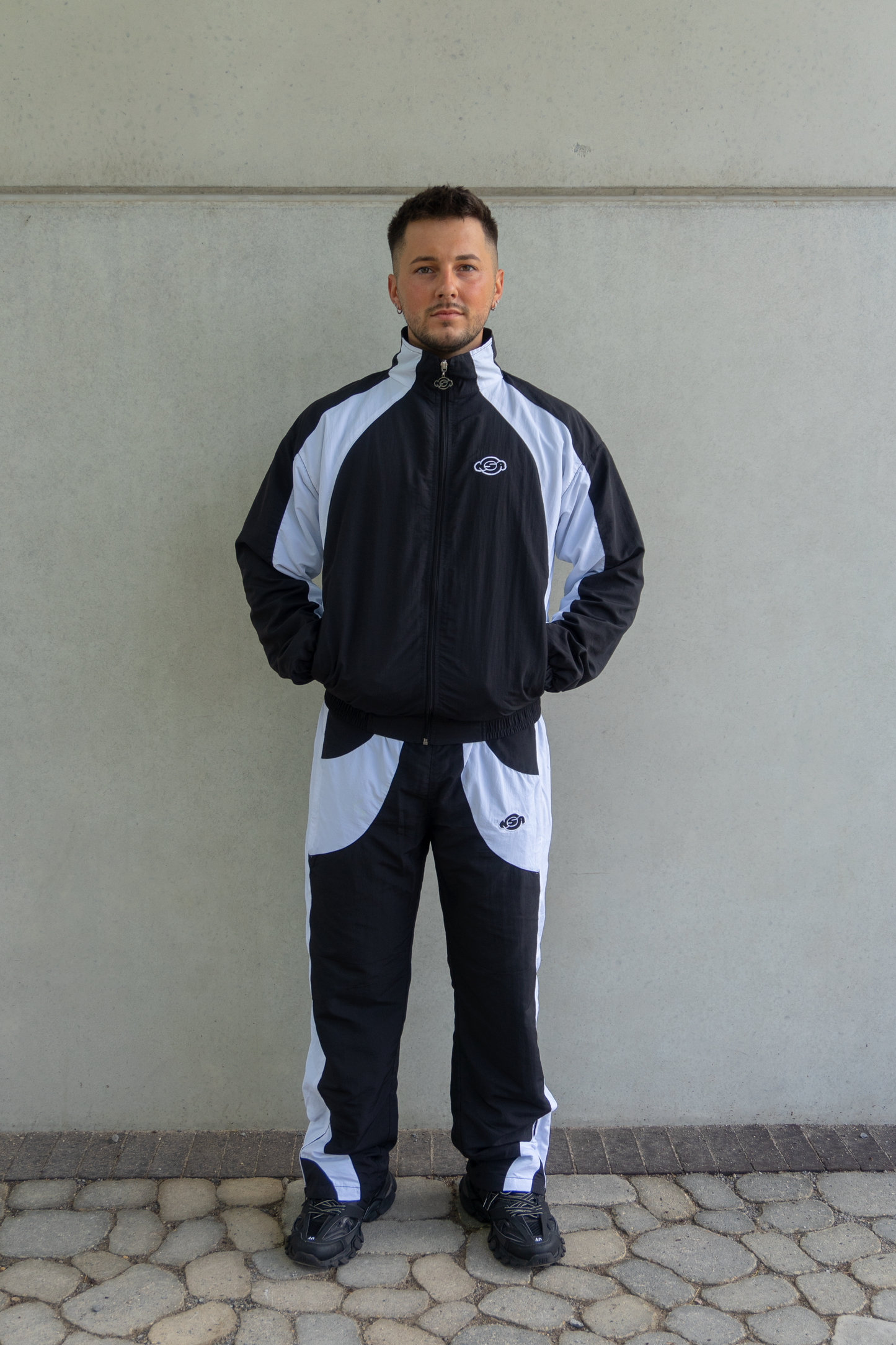 • NSA TRACKSUIT JACKET BLACK